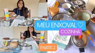 MEU ENXOVAL DE CASAMENTO | COISAS DE COZINHA | PARTE 2