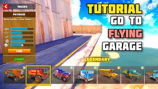 TUTORIAL HOW TO GO TO THE FLYING GARAGE | OFF THE ROAD OPEN WORLD DRIVING GAME