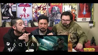 Aquaman Trailer Oficial SDCC 2018 - REACCION!!!