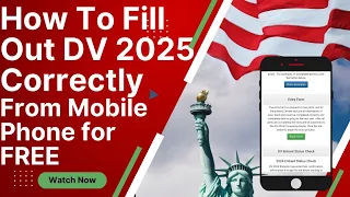 How to apply- DV2025 green card lottery using your phone. Step by step Instructions (Apply Here)