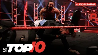 Top 10 Mejores Momentos de Raw En Español: WWE Top 10, Abr 27, 2020