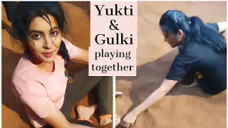 Gulki & Yukti playing together - Yukti's Beautiful World