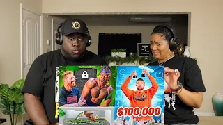 SIDEMEN $100,000 ESCAPE ROOM CHALLENGE | Kidd and Cee Reacts