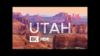 Utah in 8K ULTRA HD HDR Rexlation music and nature - The Beehive State (60 FPS)