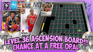 NBA2K21 - LAST CHANCE AT A FREE GALAXY OPAL!! LEVEL 36 ASCENSION BOARD!! HOW I GRIND XP FAST...
