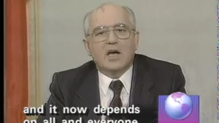 Gorbachev Resigns:  December 25, 1991