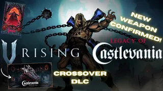 V Rising | Castlevania crossover | New Weapon & DLC confirmed!