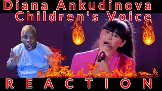 Reaction to Diana Ankudinova Children's voice | Диана Анкудинова почетный гость Бала дауысы