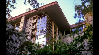 FRANK E JOHN WRIGHT _ FREEMAN HOUSE LOS ANGELES 1924 _ Architettura Moderna Organica.