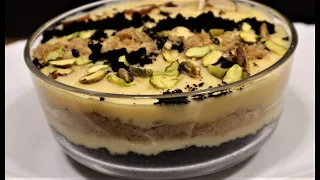 Biscuit Custard Pudding