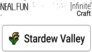 How To Make Stardew Valley In Infinite Craft Quickly