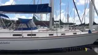 SOLD!!! Pearson 385 "Palm Lattitudes" sailboat for sale at Little Yacht Sales, Kemah Texas