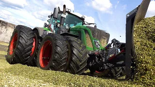 Mais 2022 : Claas Jaguar 990 / Fendt 939 / LU Steenweg / Mais silage / John Deere / Maisernte / 4K