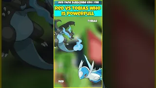 Red Vs Tobias | Who Is Powerfull | Legend Vs Legend 6v6 Final Battle | #pokemon #shorts