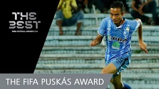 Mohd Faiz Subri Goal | FIFA PUSKAS AWARD 2016 WINNER