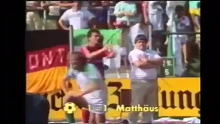 Lothar Matthaus (Bayern Munique) - 22/08/1987 - Homburg 3x2 Bayern Munique - 1 gol