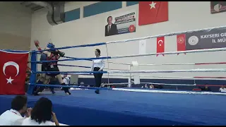 muay thai 57 kg fırtına 2 yıl aradan sonra kırmızı köşe