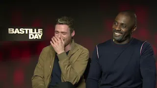 idris elba and richard madden being chaotic for 5 minutes and 27 seconds