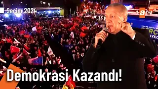 Cumhurbaşkanı Erdoğan halka hitap etti: "Kazanan 85 Milyonun tamamıdır!" - Seçim Özel 31 Mart 2024