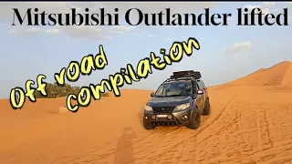 The off road compilation with the Mitsubishi Outlander lifted. 4x4