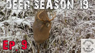 DEER SEASON '19 EP.  9 Big buck at 5 YARDS