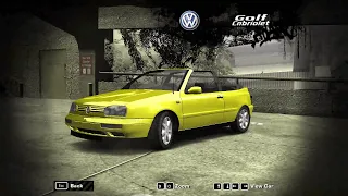 1997 Volkswagen Golf Cabriolet (폭스바겐 골프 카브리올레 1997년도버젼)