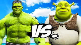 HULK VS SHREK - EPIC BATTLE