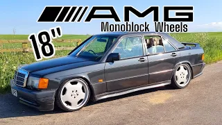 Fitting 18" AMG Monoblock wheels to Mercedes 190E