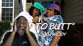Reacting To Belt to Butt! - Back in Blood Parody ! Dtay Known