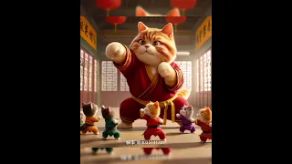 Kung fu and Karate cat