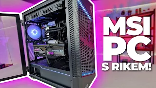 Stavíme MSI PC s RikOnAir! Výkonná mašina s AMD Ryzen 9 a RTX 4070 Ti! (JAK NA TO # 1743)