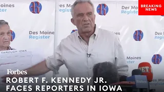 Robert F. Kennedy Jr. Asked Point Blank About Hunter Biden, Woody Harrelson & More | Iowa State Fair