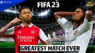 FIFA 23 - Arsenal vs. Manchester United - Premier League 23/24 Full Match  | PS5™ [4K60]