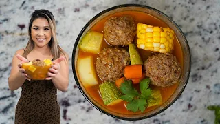 Caldo de Albóndigas, The Soup Everyone Should Know How To Make | Mexican Meatball Soup