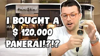 ⌚ I Bought a $120,000 Panerai ?!?! - and Review
