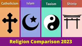 Catholicism vs Islam vs Taoism vs Shinto | Religion Comparison 2023 | Catholics vs Muslim