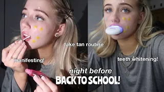 getting my life together for back to school! *prep, packing my school bag, glow up*