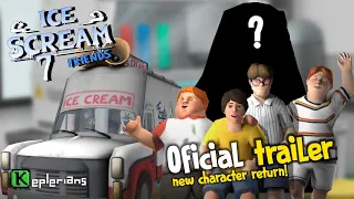 ICE SCREAM 7 TEASER TRAILER GAMEPLAY+👀NOVO PERSONAGEM RETORNA FANMADE!!!