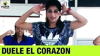 Enrique Iglesias | DUELE EL CORAZON | Zumba Dance On DUELE EL CORAZON Song | Vijaya Tupurani