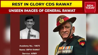 From Childhood To Being A Young Cadet From NDA Days; Unseen Images Of General Bipin Rawat