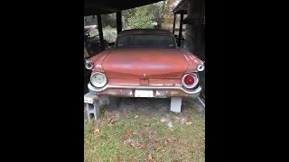 1959 Ford Fairlane 500 Galaxy First Start In 20+ Years