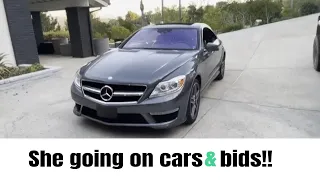 My CL63 is up on Cars And Bids!!