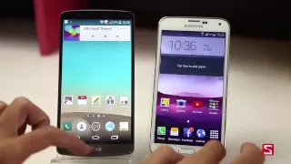 LG G3 vs Samsung Galaxy S5 Display