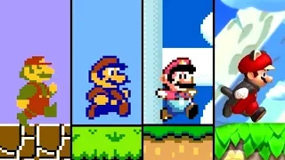 Evolution of First Levels in 2D Super Mario Games (1985-2019)