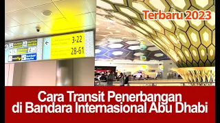 Cara Transit di Bandara Internasional Abu Dhabi