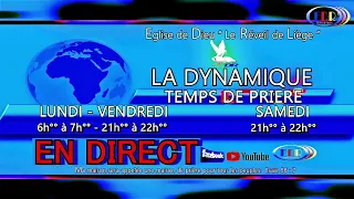 Mardi 3 novembre 2020 - La dynamique: Temps de prière de 6h00 à 7h00