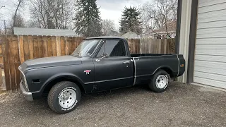 68-72 Chevy C10 Conversion Caja corta(parte1)