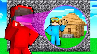 Using X-RAY VISION To Cheat In Minecraft!