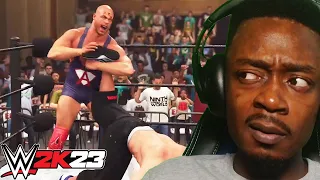 WILL I TAP OUT TO THE ANKLE LOCK? | WWE 2K23