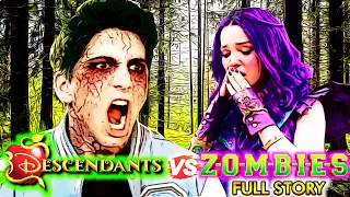 DESCENDANTS vs ZOMBIES, the Ultimate DISNEY CHANNEL CROSSOVER Is Here! 🍎 FULL STORY 🧟